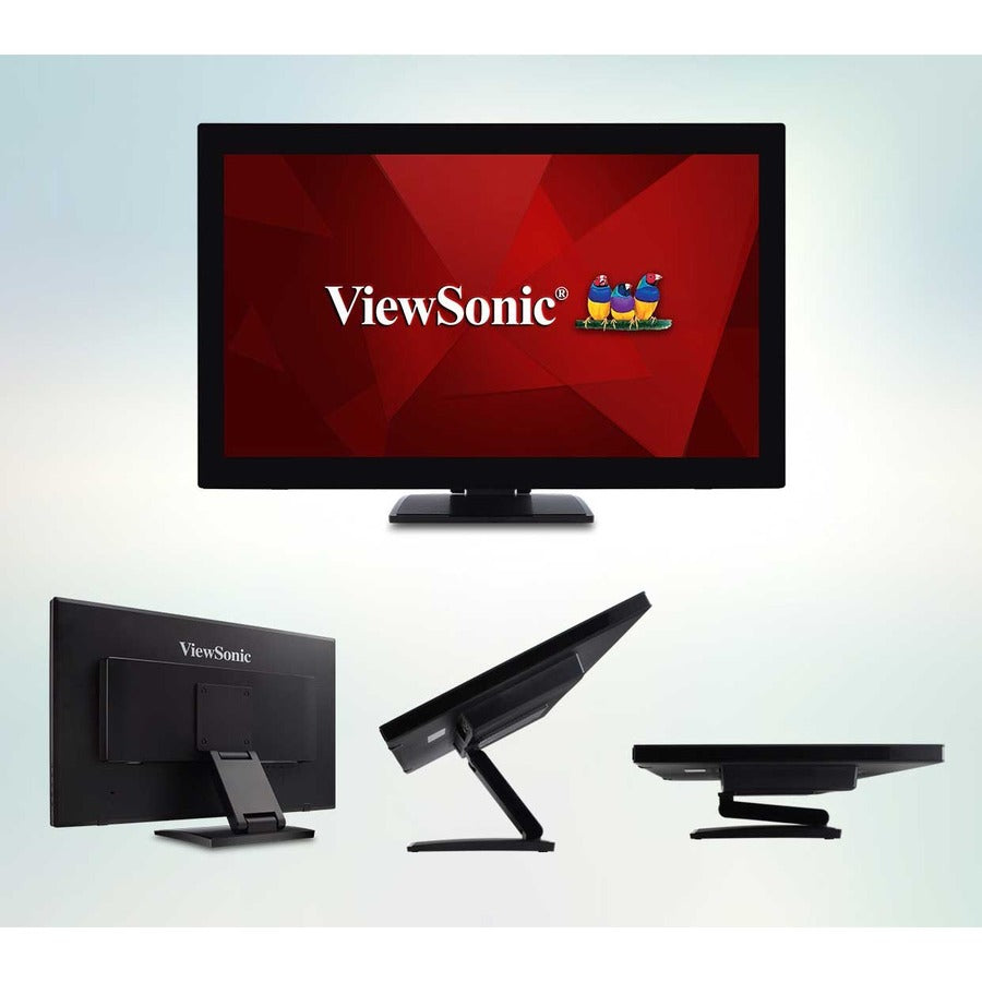 ViewSonic TD2760 27 Inch 1080p 10-Point Multi Touch Screen Monitor with Advanced Ergonomics RS232 HDMI and DisplayPort