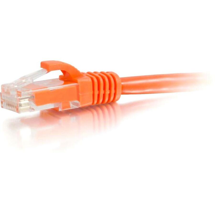 C2G 10ft Cat6 Unshielded Ethernet Cable - Cat 6 Network Patch Cable - ORNG