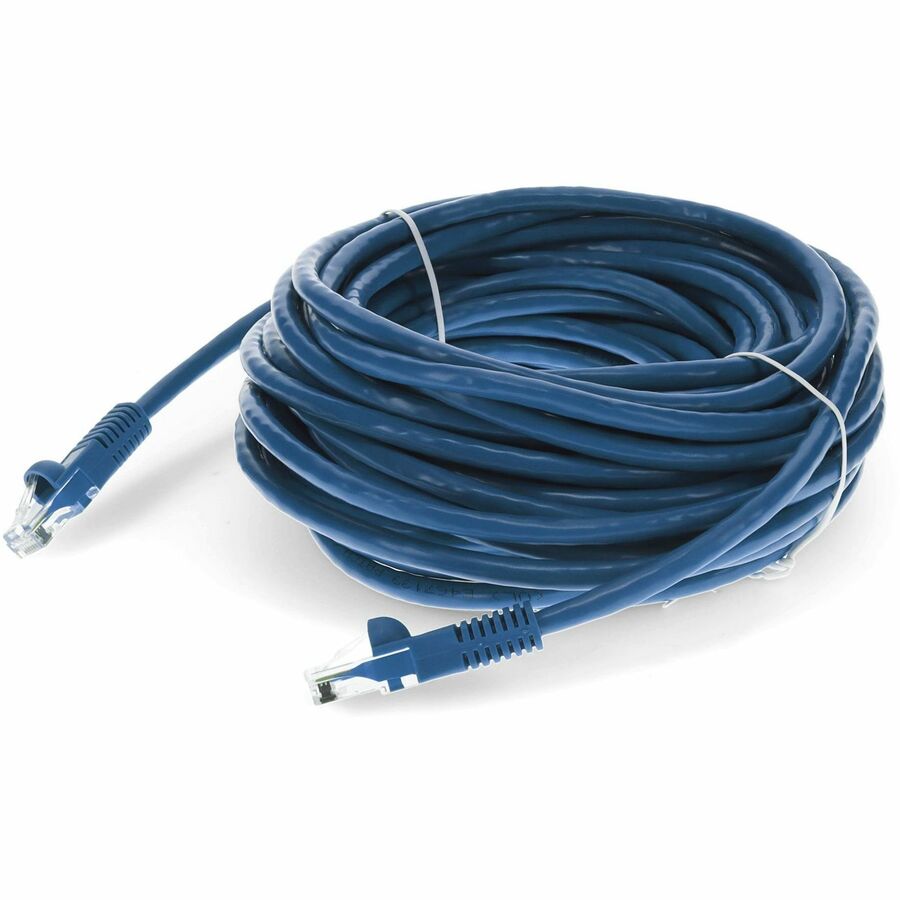 AddOn 15ft RJ-45 (Male) to RJ-45 (Male) Straight Blue Cat6 UTP PVC Copper Patch Cable