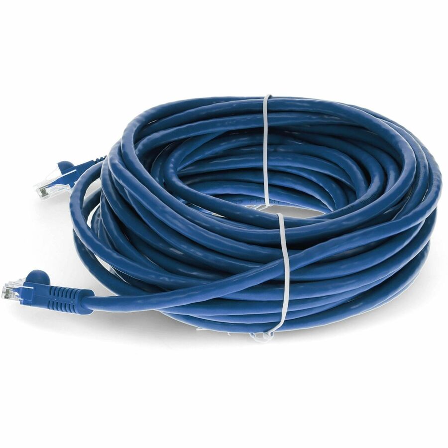 AddOn 15ft RJ-45 (Male) to RJ-45 (Male) Straight Blue Cat6 UTP PVC Copper Patch Cable