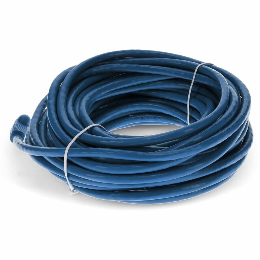 AddOn 15ft RJ-45 (Male) to RJ-45 (Male) Straight Blue Cat6 UTP PVC Copper Patch Cable