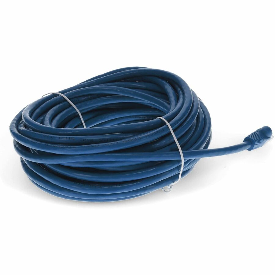 AddOn 15ft RJ-45 (Male) to RJ-45 (Male) Straight Blue Cat6 UTP PVC Copper Patch Cable