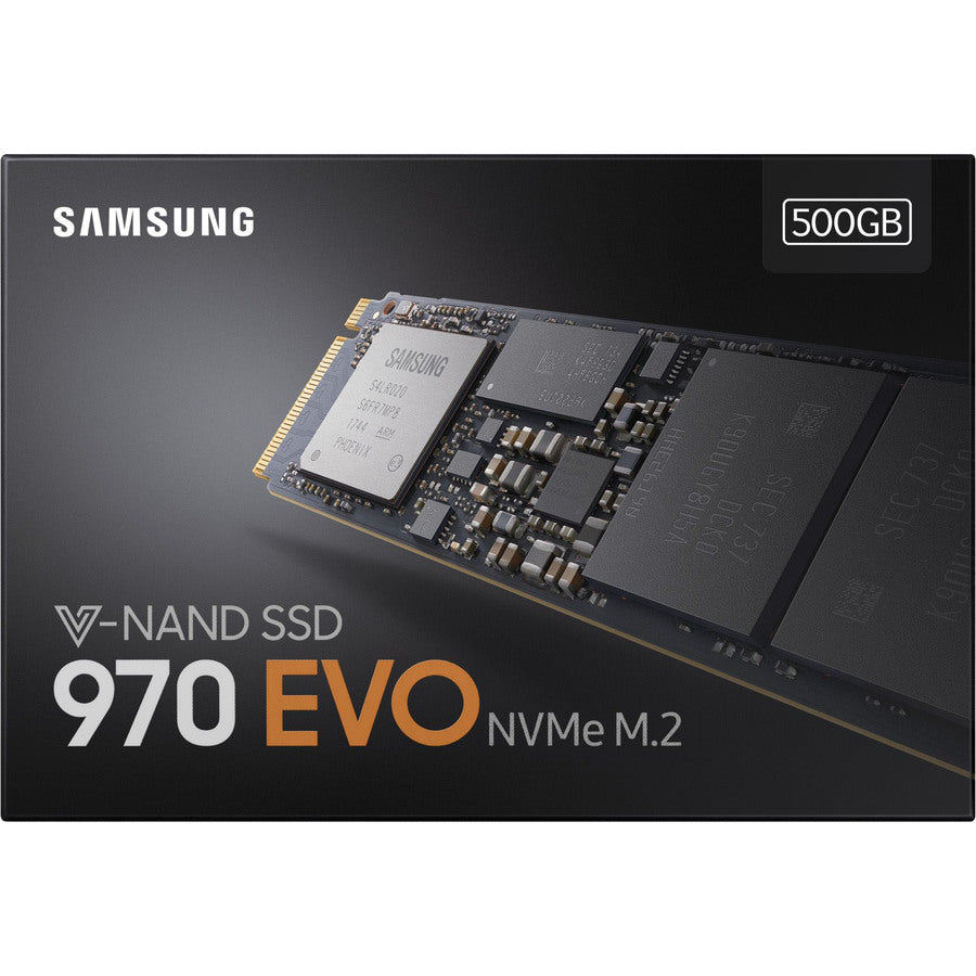 Samsung-IMSourcing 970 EVO MZ-V7E500BW 500 GB Solid State Drive - M.2 2280 Internal - PCI Express (PCI Express 3.0 x4)