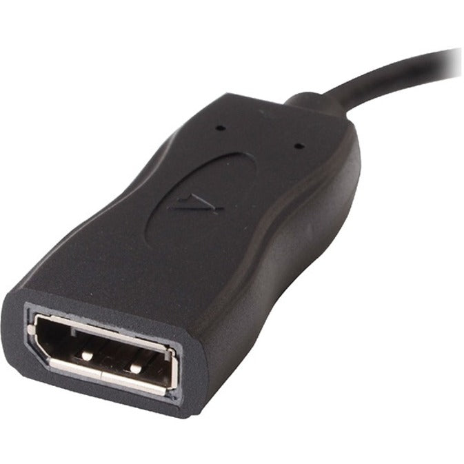 V7 Black USB Video Adapter USB-C Male to DisplayPort Female