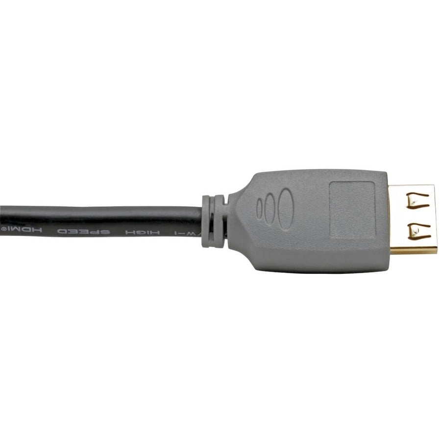 Eaton Tripp Lite Series 4K HDMI Cable (M/M) - 4K 60 Hz, HDR, 4:4:4, Gripping Connectors, Black, 15 ft.