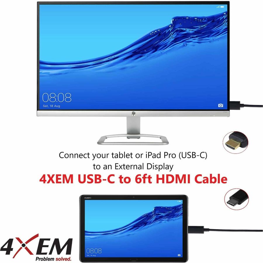 4XEM USB-C to HDMI Cable