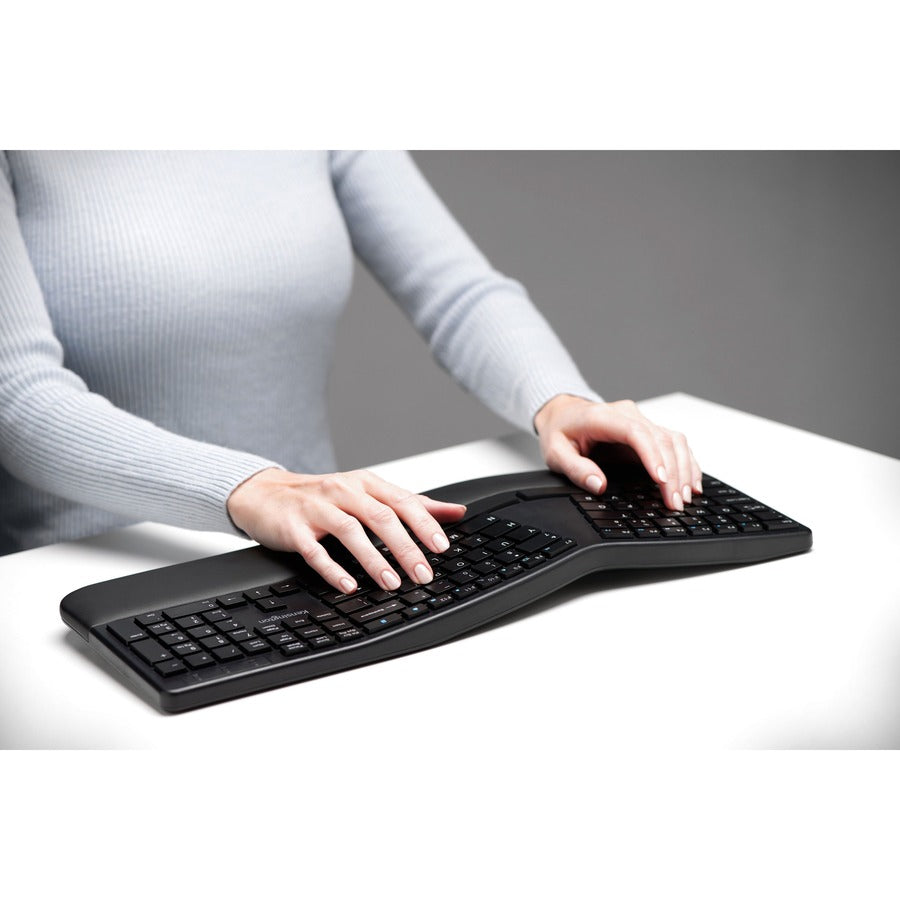 Kensington Pro Fit Ergo Wireless Keyboard-Black