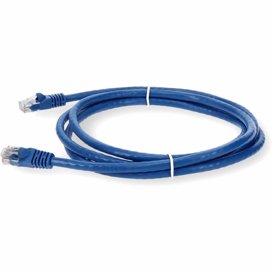 AddOn 1ft RJ-45 (Male) to RJ-45 (Male) Straight Blue Cat6 UTP PVC Copper Patch Cable