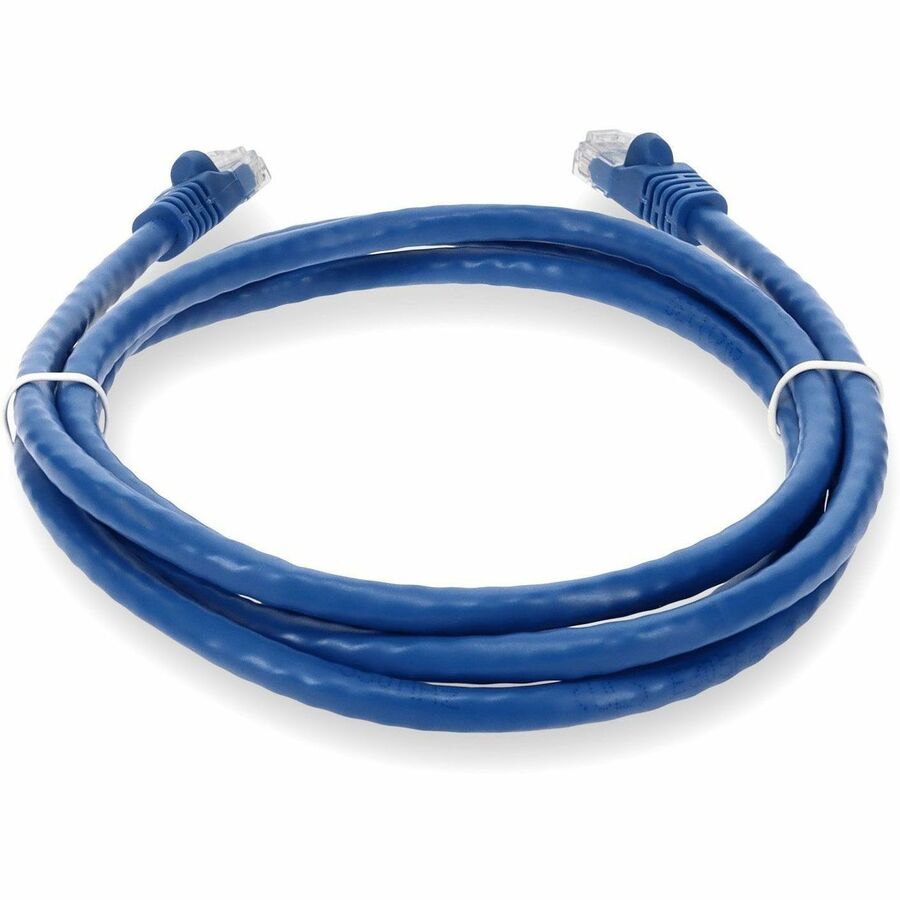 AddOn 1ft RJ-45 (Male) to RJ-45 (Male) Straight Blue Cat6 UTP PVC Copper Patch Cable