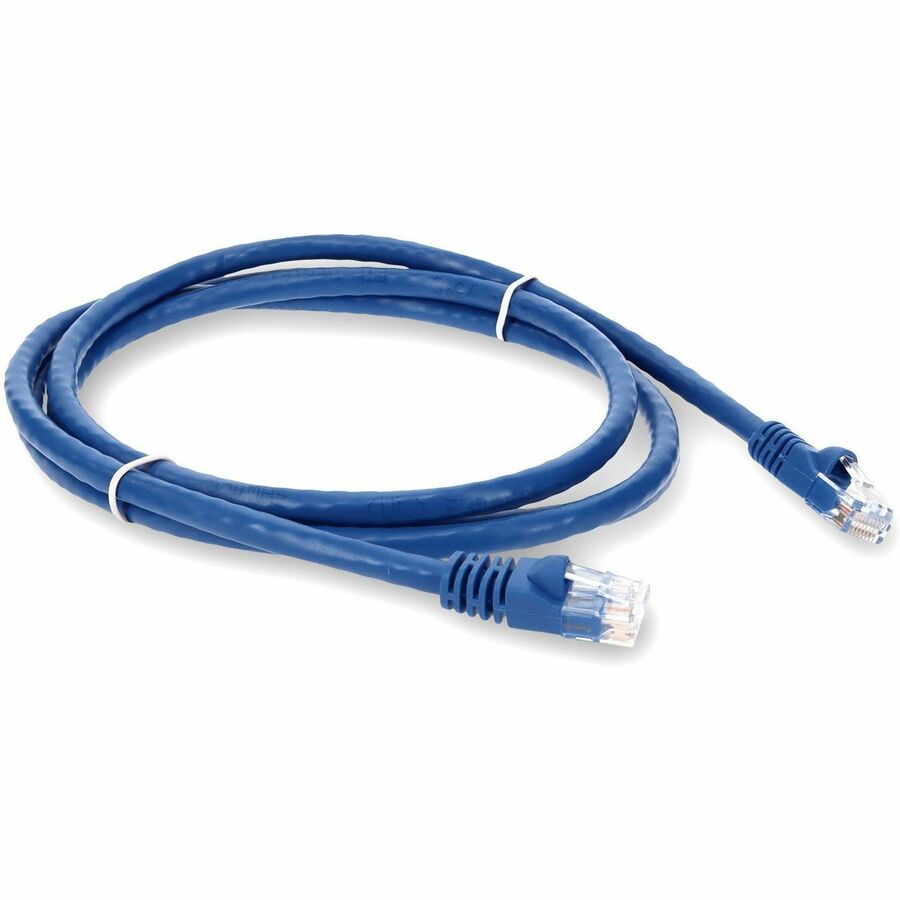 AddOn 1ft RJ-45 (Male) to RJ-45 (Male) Straight Blue Cat6 UTP PVC Copper Patch Cable