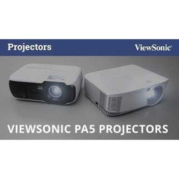 ViewSonic PA503W 3800 Lumens WXGA High Brightness Projector for Home and Office with HDMI Vertical Keystone