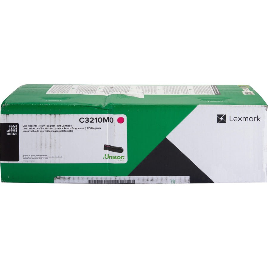 Lexmark Original Laser Toner Cartridge - Magenta - 1 Each