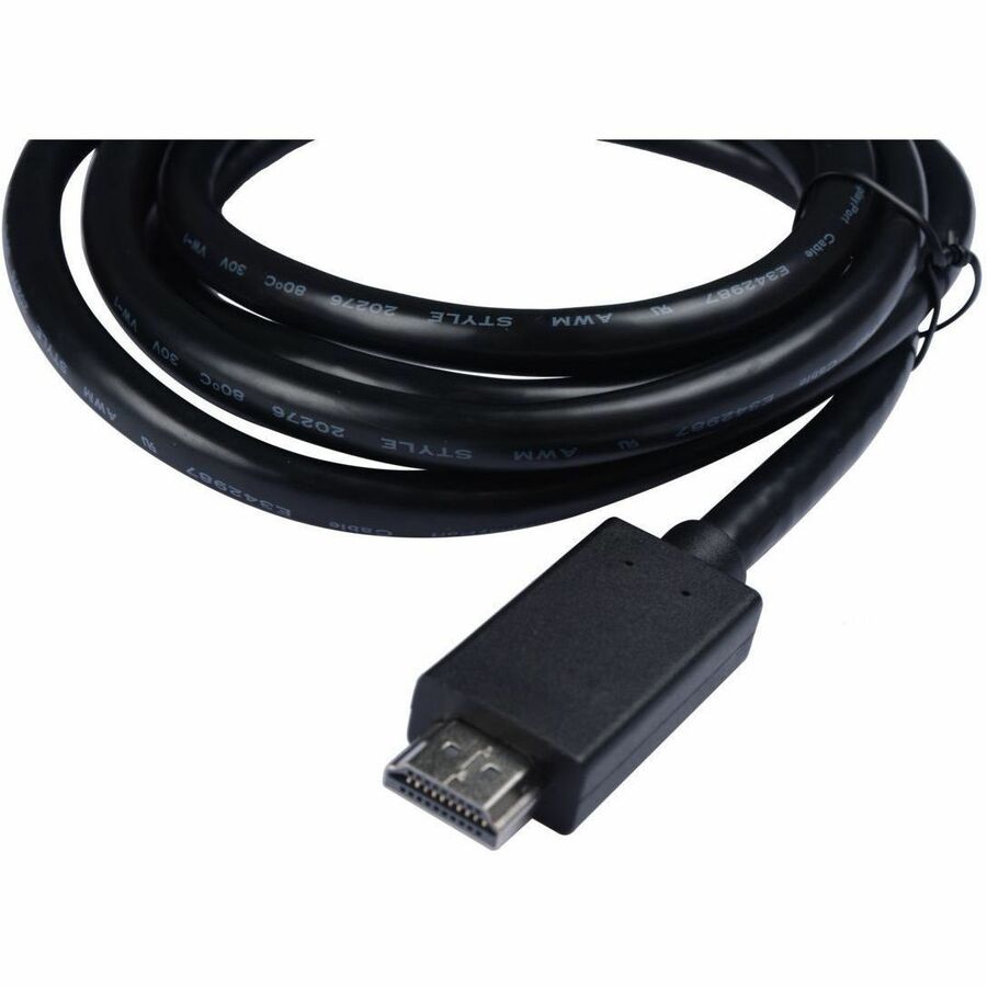 V7 DisplayPort 1.2 Male to HDMI 1.4 Male 21.6 Gbps 4K UHD 2m/6.6ft Black