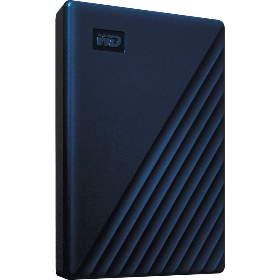 WD My Passport for Mac WDBA2F0050BBL 5 TB Portable Hard Drive - External - Midnight Blue