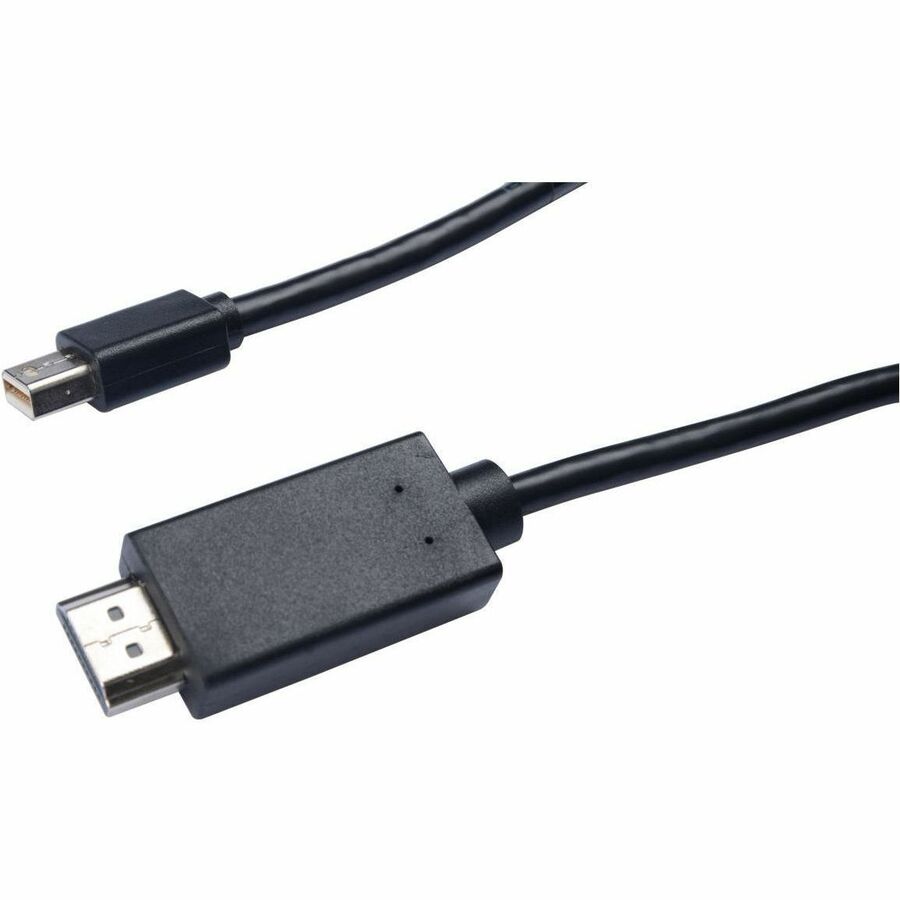 V7 Black Video Cable Mini DisplayPort Male to HDMI Male 2m 6.6ft