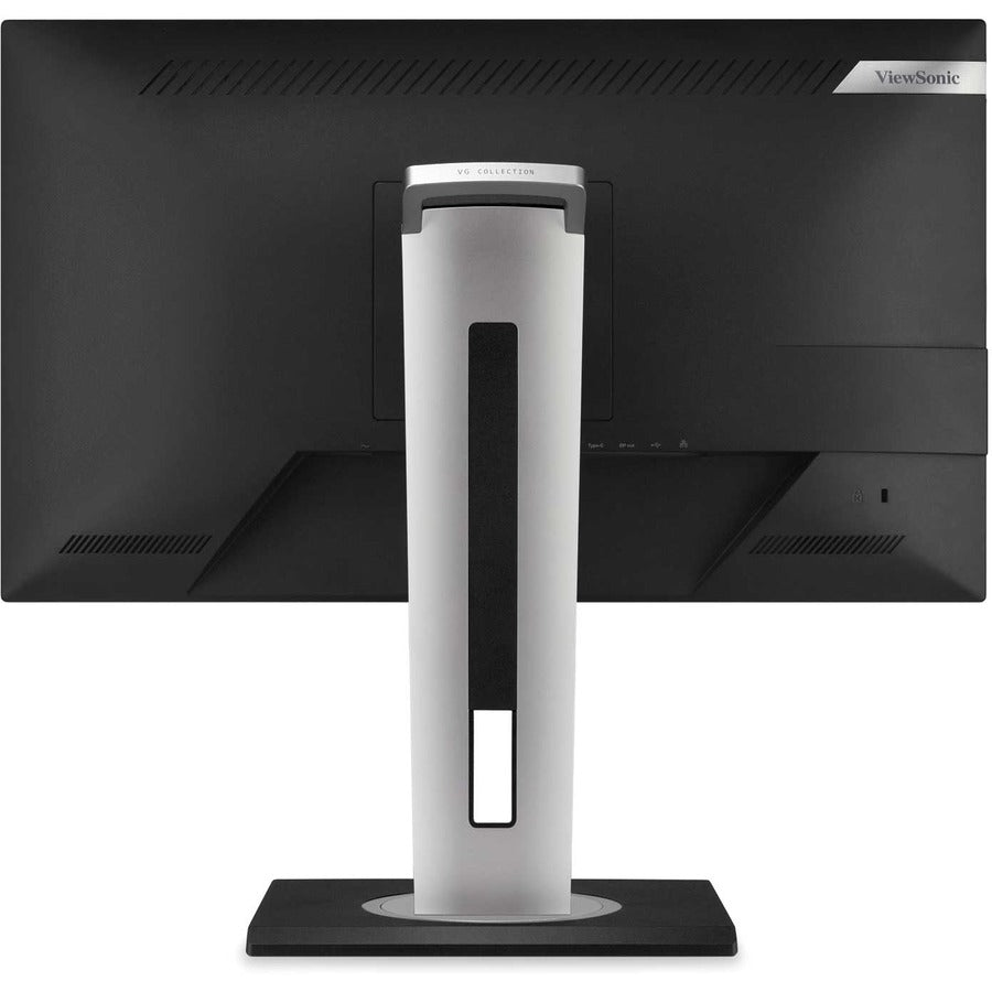 ViewSonic VG2456 24 Inch 1080p Monitor with USB C 3.2, Docking Built-In Gigabit Ethernet and 40 Degree Tilt Ergonomics for Home and Office