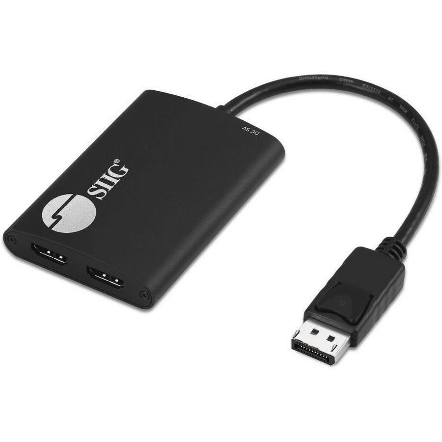 SIIG 4K 1x2 DisplayPort 1.2 to HDMI MST Splitter