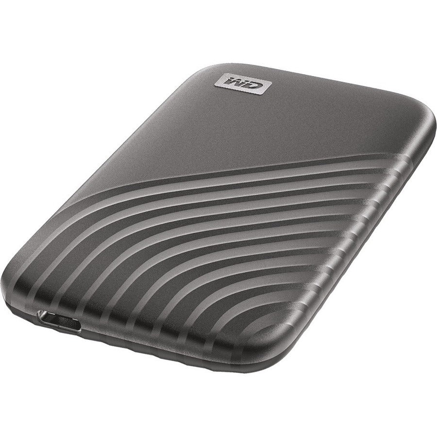 WD My Passport WDBAGF0020BGY-WESN 2 TB Portable Solid State Drive - External - Space Gray