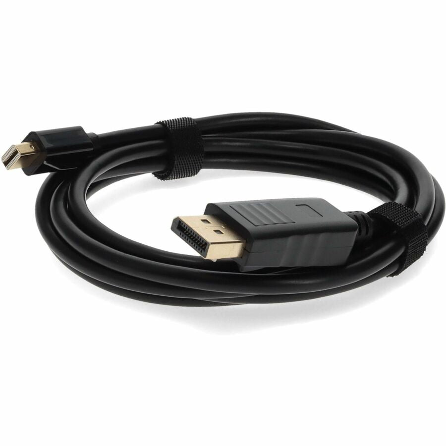 3ft (1m) Mini-DisplayPort Male to DisplayPort Male Black Adapter Cable