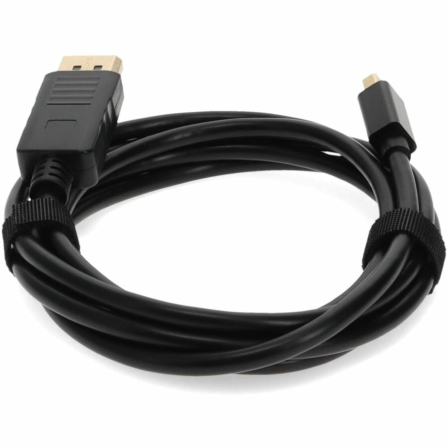 3ft (1m) Mini-DisplayPort Male to DisplayPort Male Black Adapter Cable