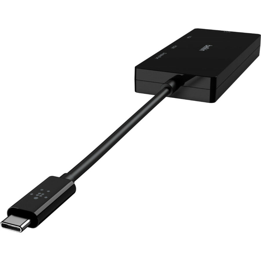 Belkin USB-C Mutiport Video Adapter, USB-C to HDMI - VGA - DVI - DisplayPort, Up to 4k at 60Hz