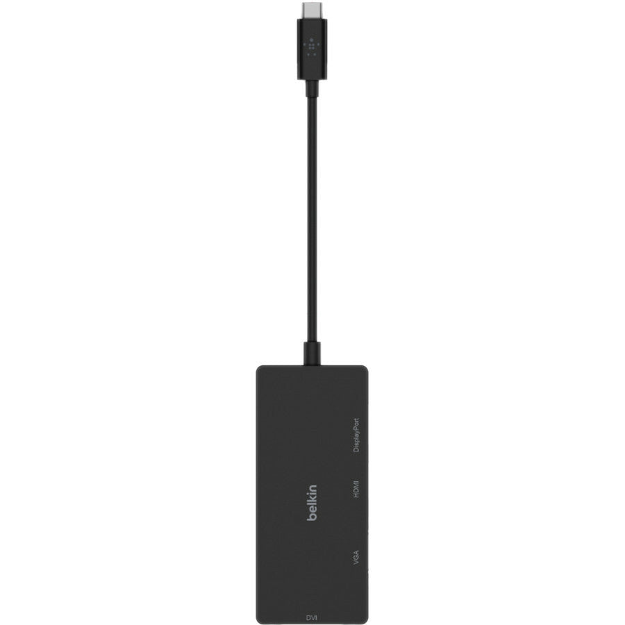 Belkin USB-C Mutiport Video Adapter, USB-C to HDMI - VGA - DVI - DisplayPort, Up to 4k at 60Hz