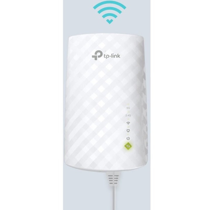 TP-Link RE220 - Dual Band IEEE 802.11ac 750 Mbit/s Wireless Range Extender