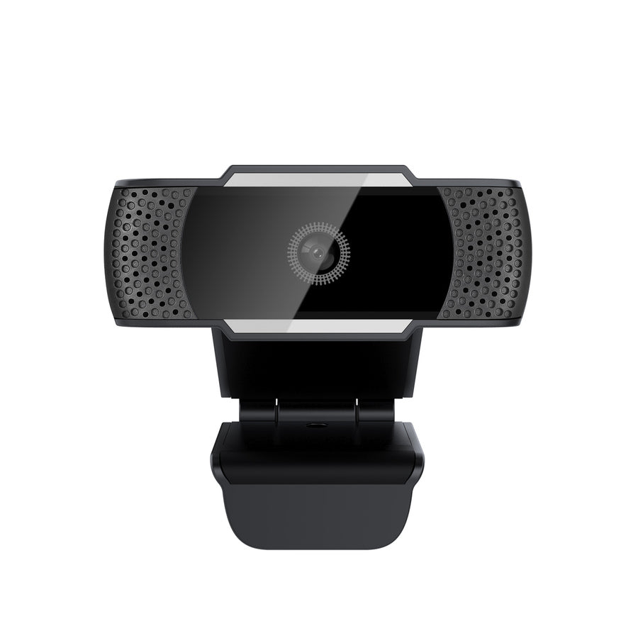 Adesso CyberTrack H5 1080P Webcam - 2.1 Megapixel - 30 fps - USB 2.0 - Auto Focus - Built-In MIC - Tripod Mount - Privacy Shutter Cover