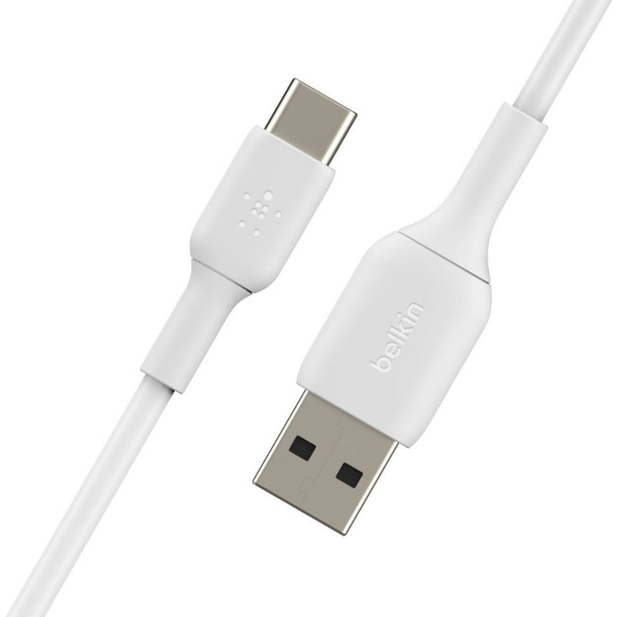 Belkin BoostCharge USB-C to USB-A Cable (1 meter / 3.3 foot, White)