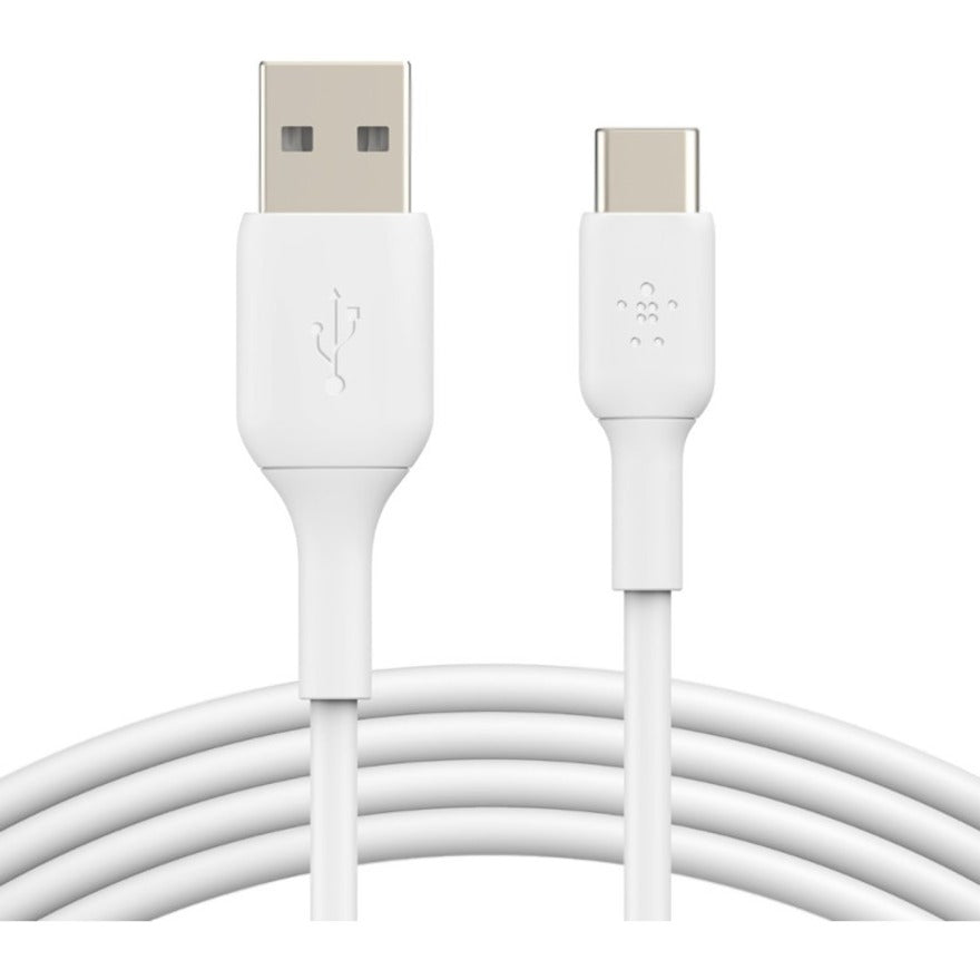 Belkin BoostCharge USB-C to USB-A Cable (1 meter / 3.3 foot, White)