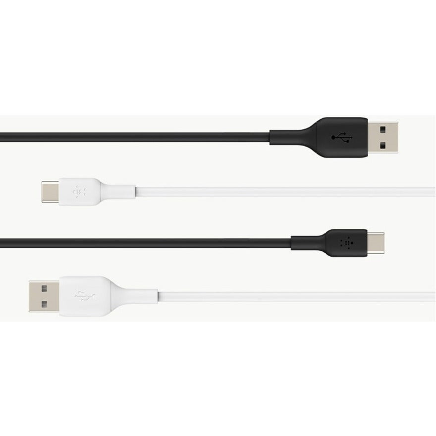 Belkin BoostCharge USB-C to USB-A Cable (1 meter / 3.3 foot, White)