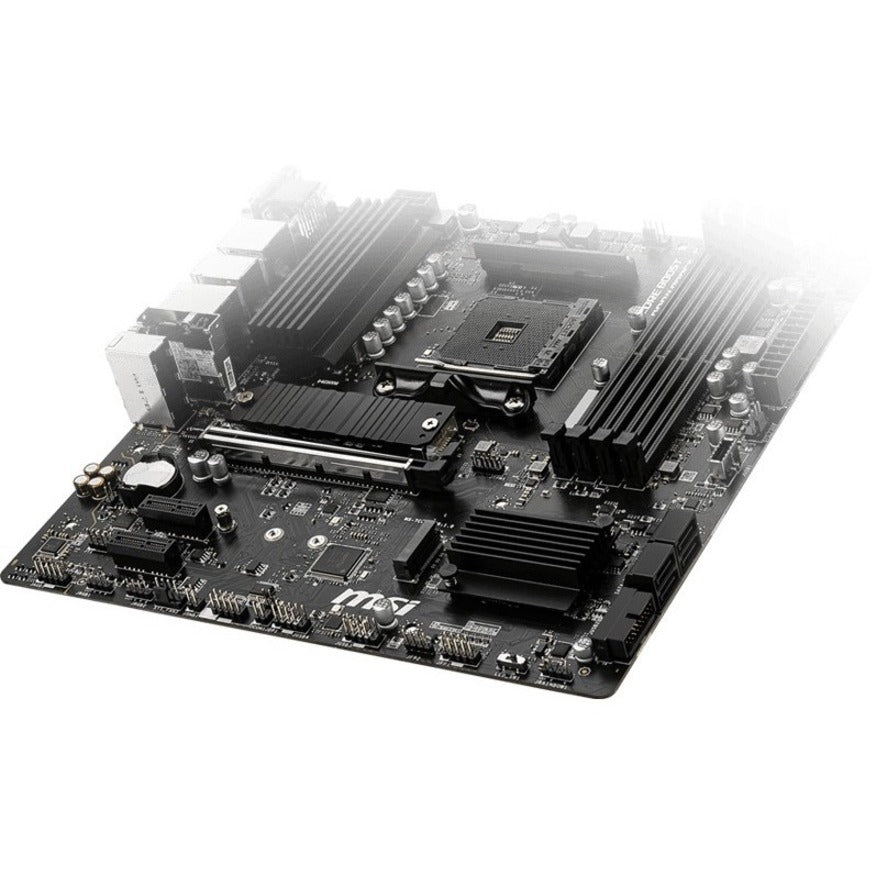 MSI B550M PRO-VDH WIFI Desktop Motherboard - AMD B550 Chipset - Socket AM4 - Micro ATX