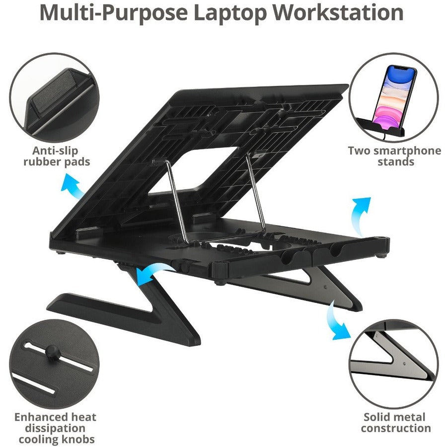 SIIG Adjustable Riser Stand Holder for Laptop up to 17