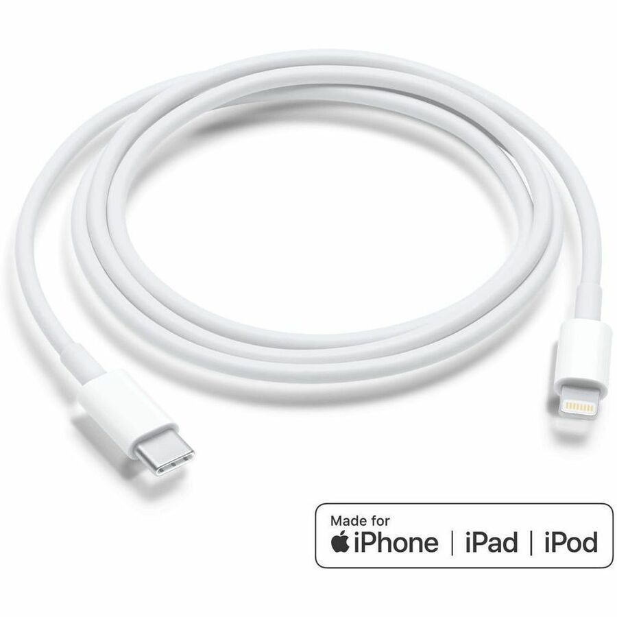 4XEM 6FT iPhone Compatible Charger Combo Kit (White) - MFi Certified