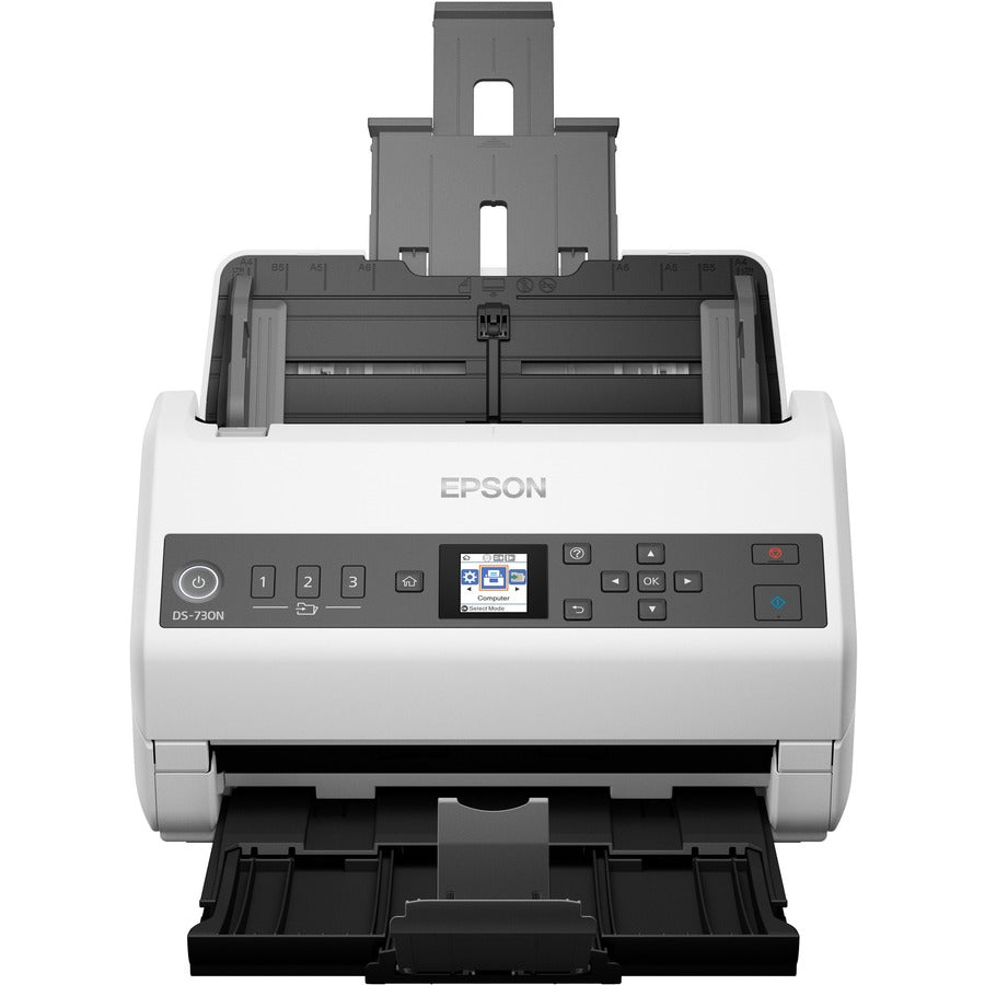 Epson DS-730N Sheetfed Scanner - 600 dpi Optical