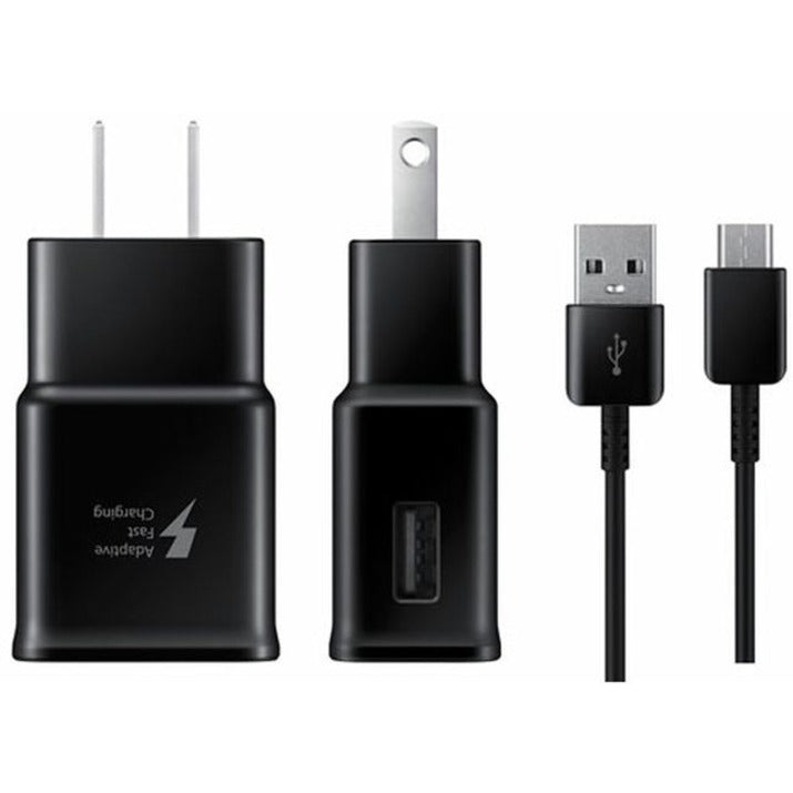 4XEM Samsung Charger and Cable Combo (Black)