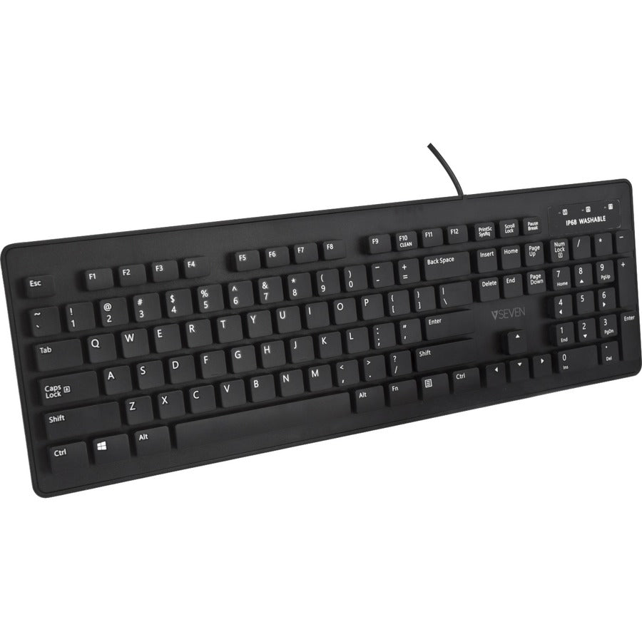 V7 Washable Antimicrobial Keyboard & Mouse Combo