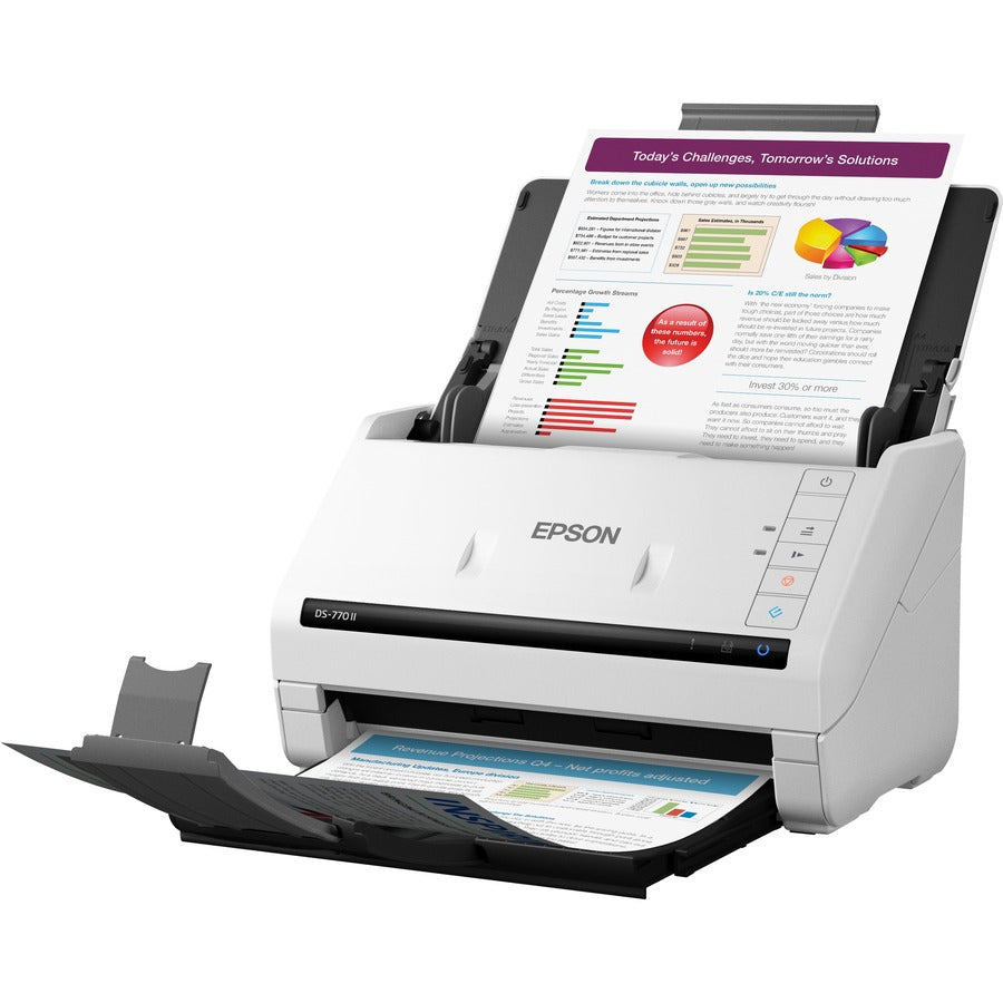 Epson DS-770 II Large Format Sheetfed Scanner - 600 dpi Optical