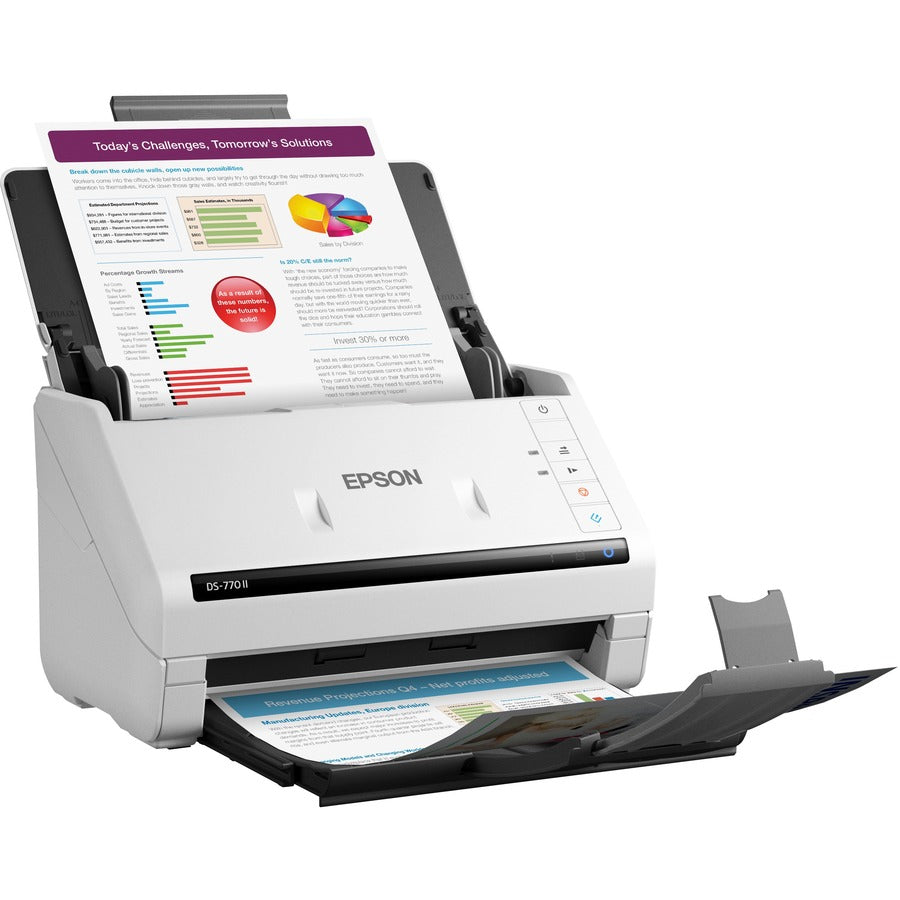 Epson DS-770 II Large Format Sheetfed Scanner - 600 dpi Optical