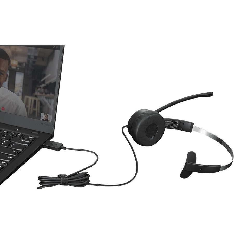 Lenovo 100 Mono USB Headset