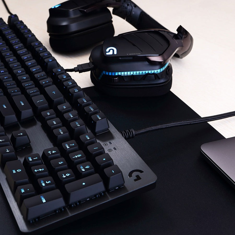 Logitech G513 CARBON LIGHTSYNC RGB Mechanical Gaming Keyboard with GX Brown switches (Tactile)