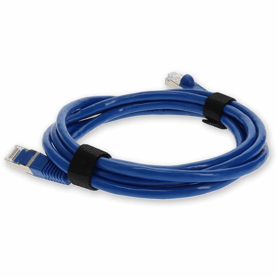 AddOn 3ft RJ-45 (Male) to RJ-45 (Male) Straight Blue Cat7 S/FTP PVC Copper Patch Cable