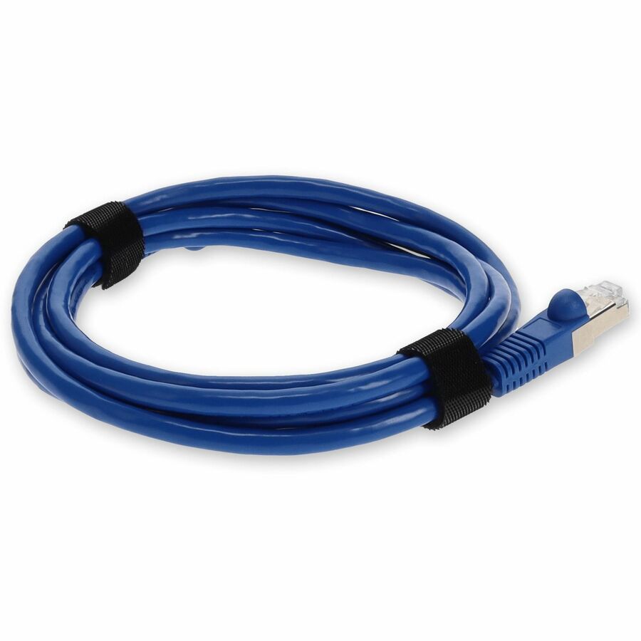 AddOn 3ft RJ-45 (Male) to RJ-45 (Male) Straight Blue Cat7 S/FTP PVC Copper Patch Cable