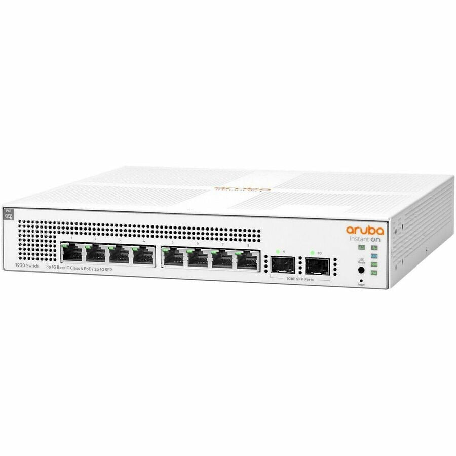 HPE Instant On 1930 8G Class4 PoE 2SFP 124W Switch