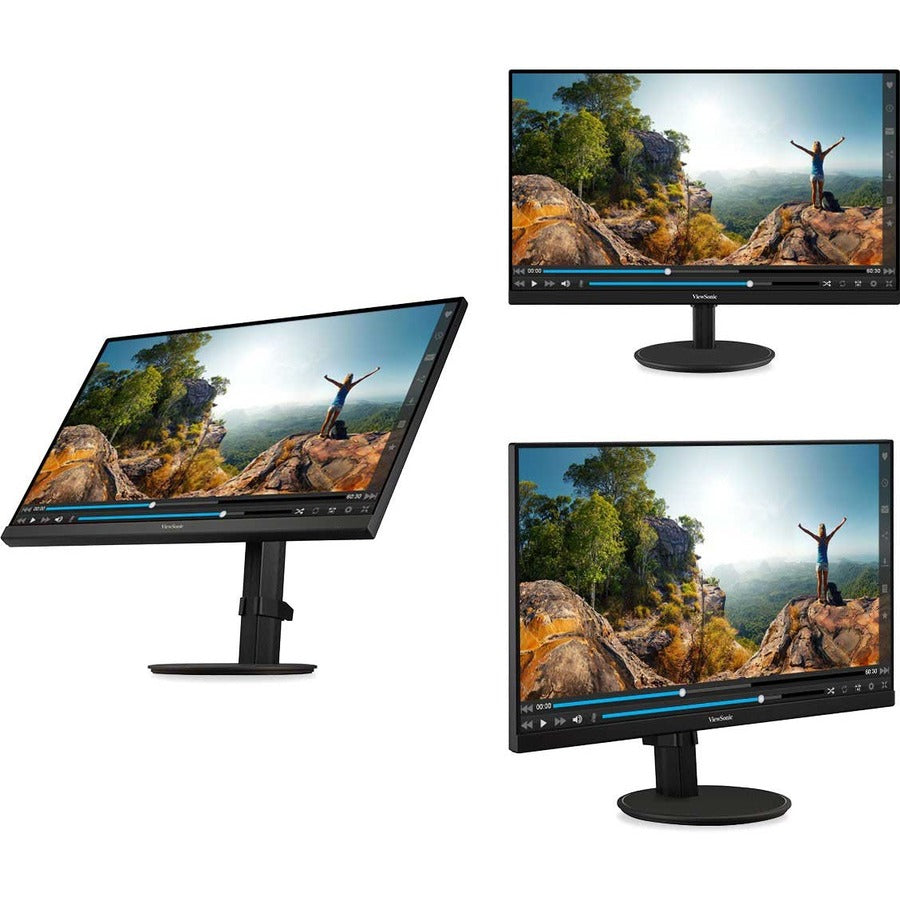 ViewSonic VA2747-MH 27 Inch Full HD 1080p Monitor with FreeSync, 100Hz, Ultra-Thin Bezel, Eye Care, HDMI, VGA Inputs for Home and Office