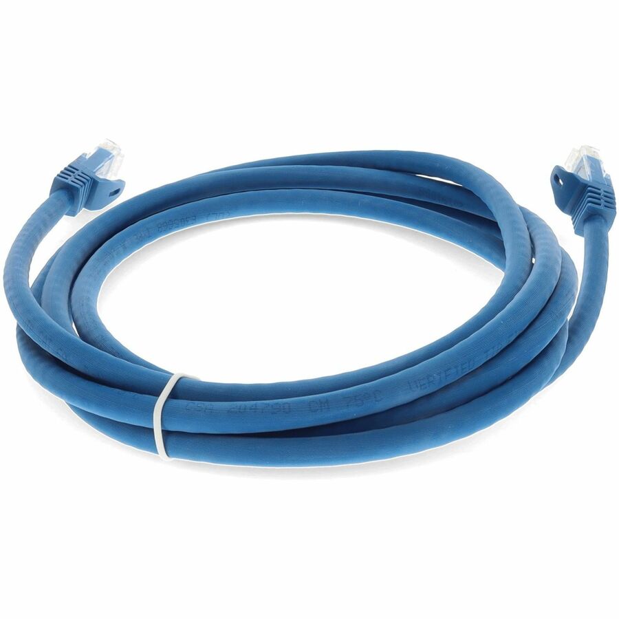 AddOn 3ft RJ-45 (Male) to RJ-45 (Male) Straight Blue Cat6A UTP PVC Copper Patch Cable