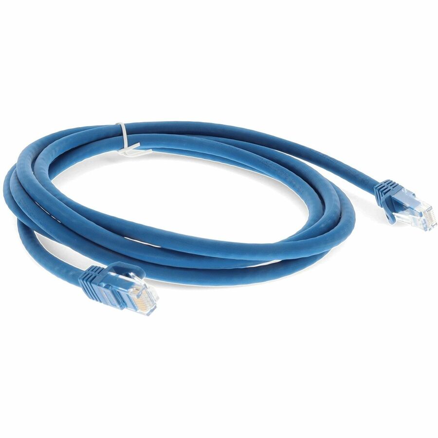 AddOn 3ft RJ-45 (Male) to RJ-45 (Male) Straight Blue Cat6A UTP PVC Copper Patch Cable