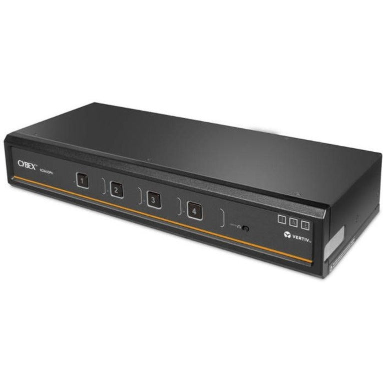 Vertiv Cybex SC900 Secure KVM | Dual Head | 4 Port Universal DisplayPort | NIAP version 4.0 Certified