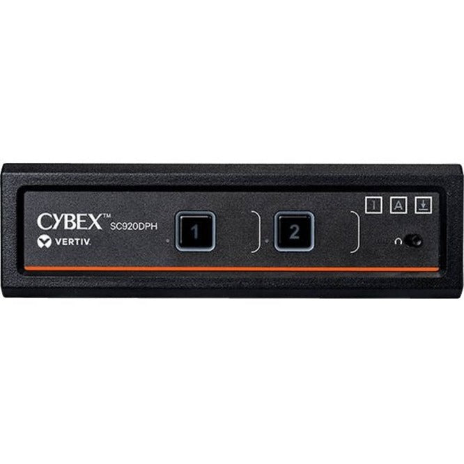 Vertiv Cybex SC900 Secure KVM | Dual Head | 2 Port Universal DisplayPort | NIAP version 4.0 Certified