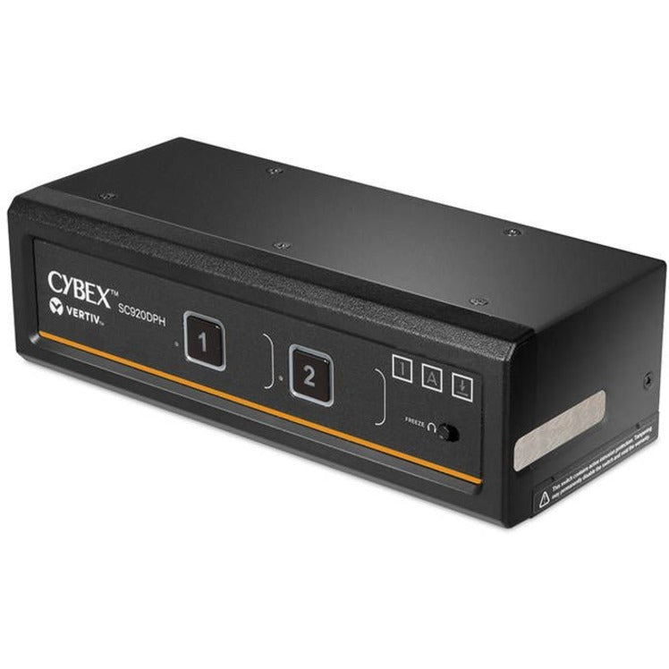 Vertiv Cybex SC900 Secure KVM | Dual Head | 2 Port Universal DisplayPort | NIAP version 4.0 Certified